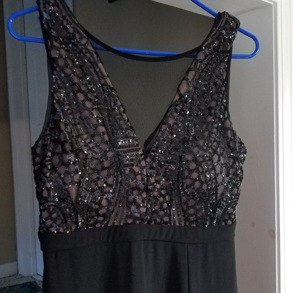 Prom/Homecoming/Semi Dress Black, Nude